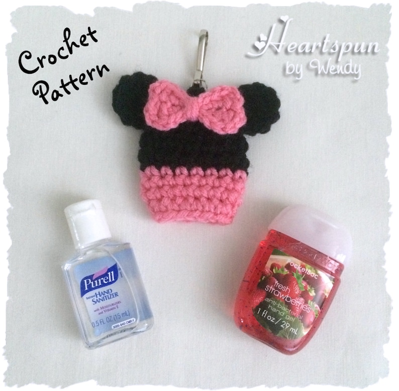 CROCHET PATTERN to make a Mickey Mouse and Minnie Mouse Hand afbeelding 6