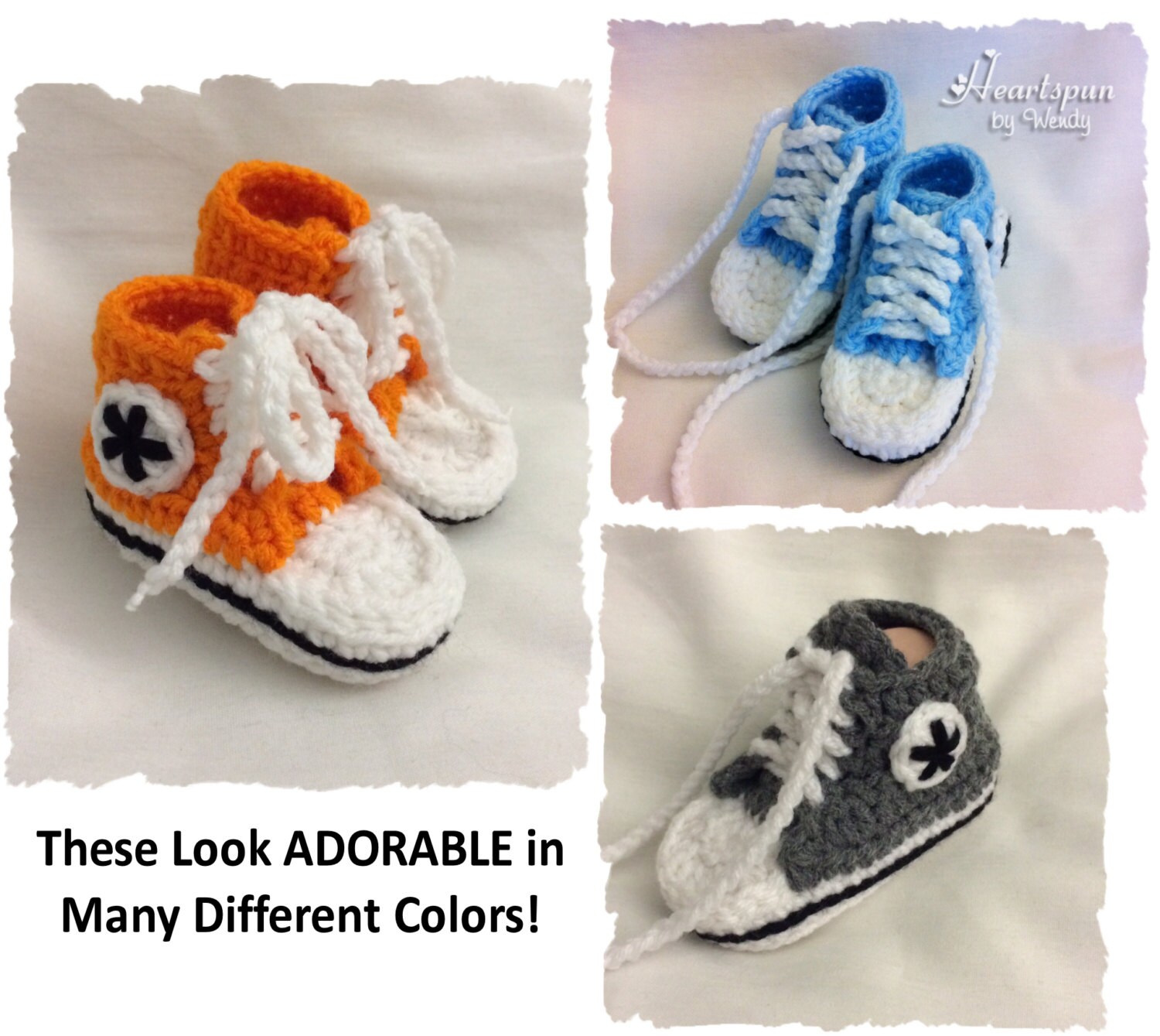 And converse baby crochet shoes free pattern online