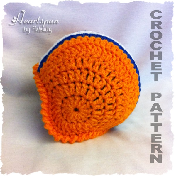 CROCHET PATTERN to make a Football Helmet Hat For Kids and Adults, 4 sizes, plus chin straps. Instant Download, PDF Format