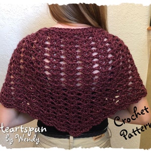 CROCHET PATTERN to Make a Triangle Shell Shawl or Cowl With - Etsy