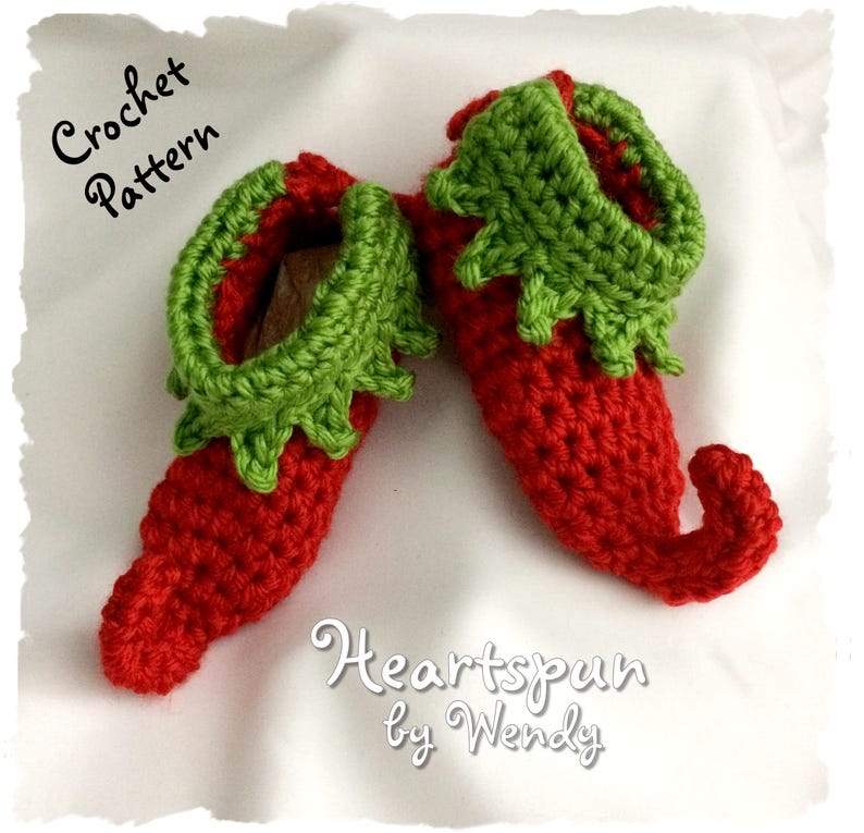 CROCHET PATTERN for you to make a Christmas Elf Baby and Child Hat and Shoe Set in 5 sizes, Great photo prop. Pdf Format Instant Download image 5