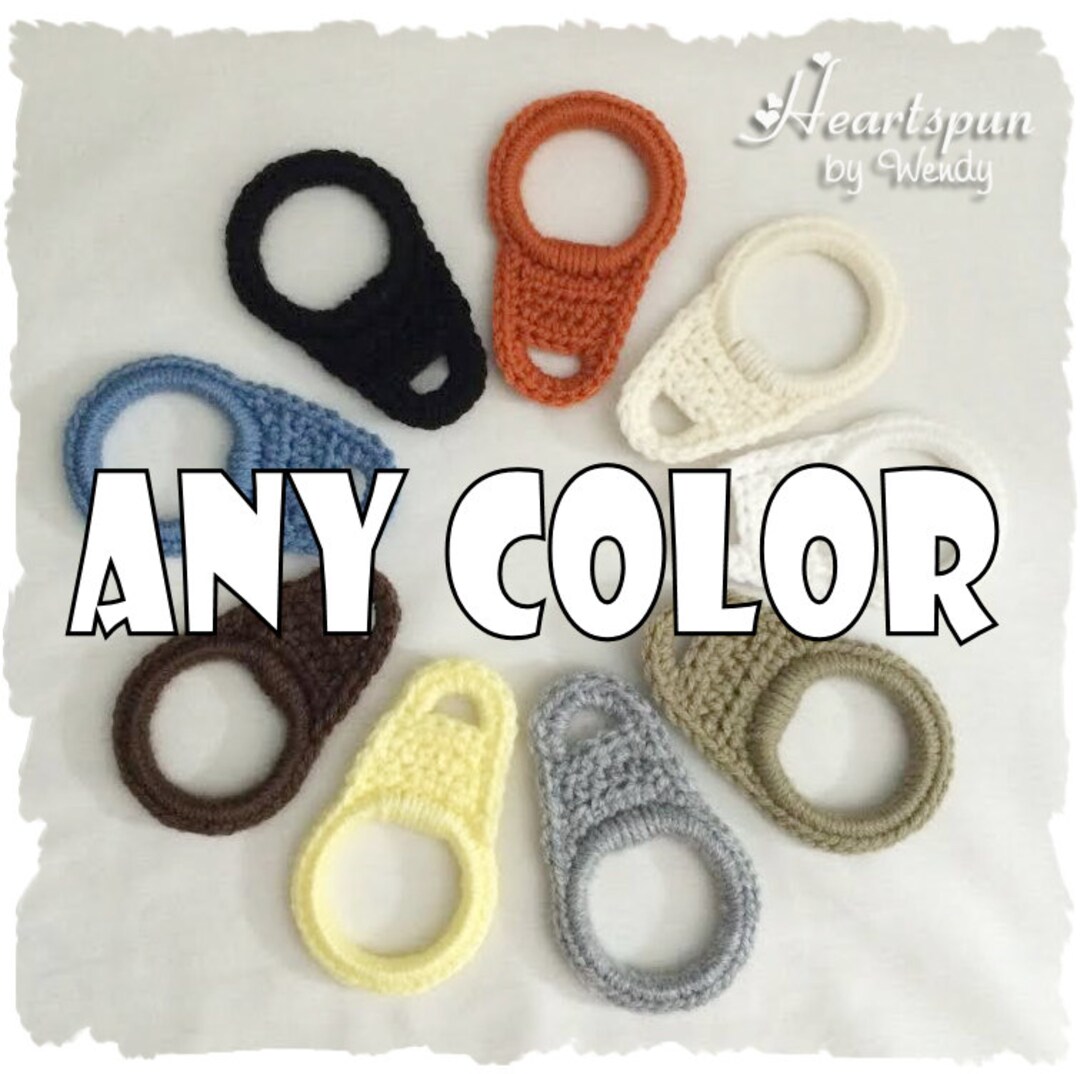 ANY COLOR Knob Towel Holder With Sturdy Ring Slips Over Etsy