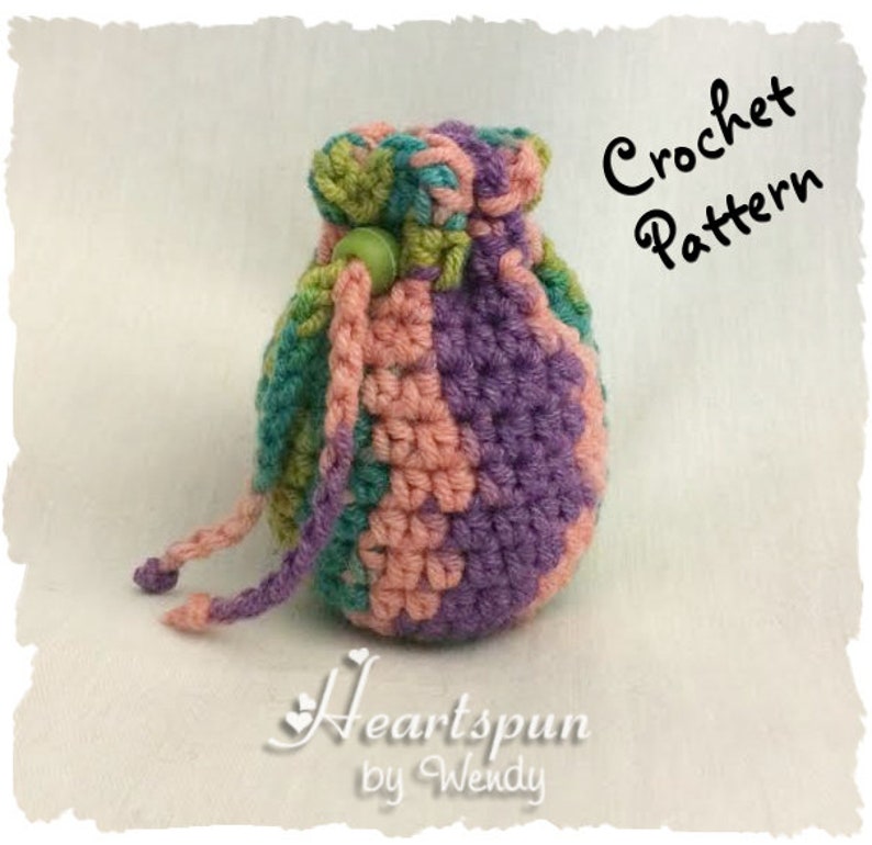 CROCHET PATTERN to Make an EOS Lip Balm Holder / Drawstring Etsy