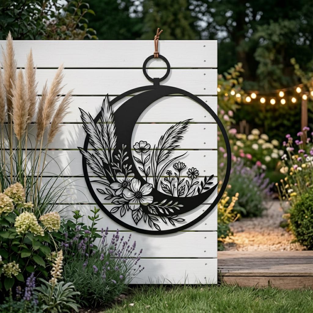 Wanddeko metall outdoor