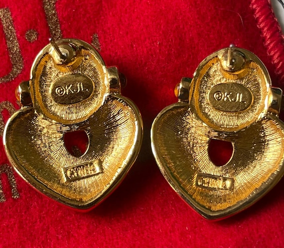 Kenneth J Lane KJL Safari earrings - image 3