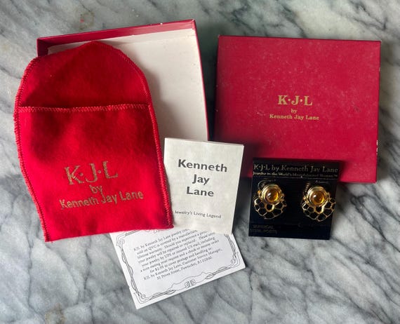 Kenneth J Lane KJL Safari earrings - image 2