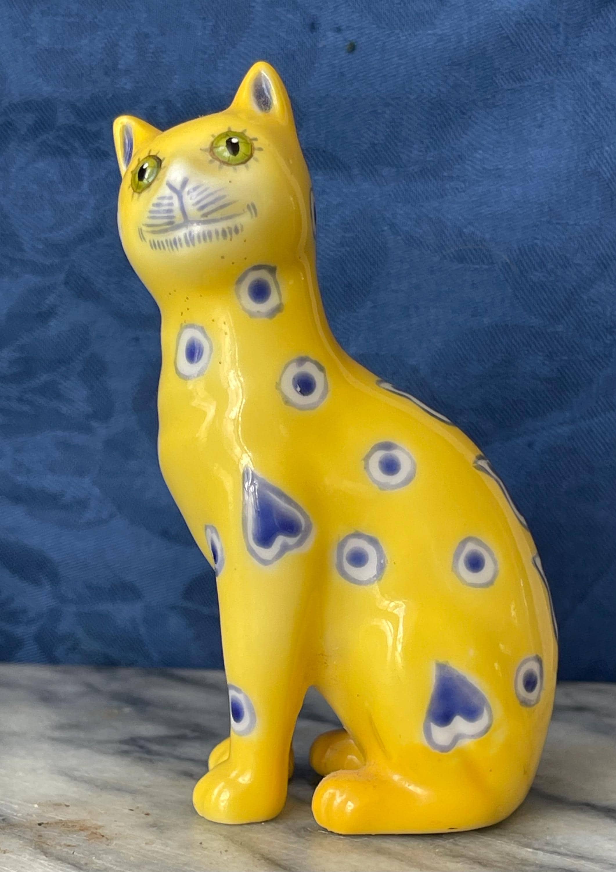 Galle - A Curio Cabinet Cat From a Franklin Mint Collection. - Etsy
