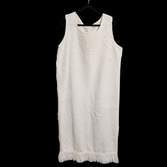 VTG Memory Wear by Deborah RARE ! Embroidered Maxi dress ( 1X )