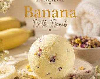 Bombe de bain banane