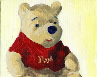 Commission an Original Children's Oil/Acr. painting, Kids Bold Happy Oil Painting, Made to Order