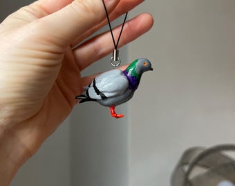 Pigeon Figure Charm