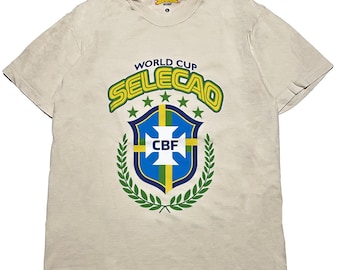 Vintage Brasil World Cup 2026 Graphic T-Shirt