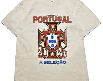 Vintage Portugal World Cup 2026 Graphic T-Shirt