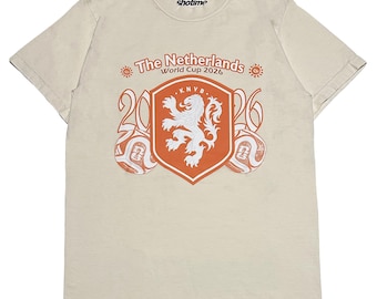 Vintage Netherlands World Cup 2026 Graphic T-Shirt