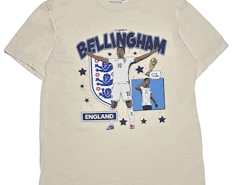 Jude Bellingham England Graphic T-Shirt Vintage