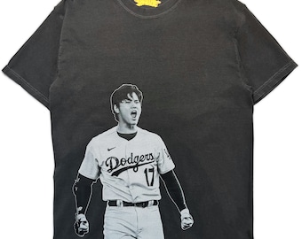Black & White Vintage Shohei Ohtani T-Shirt