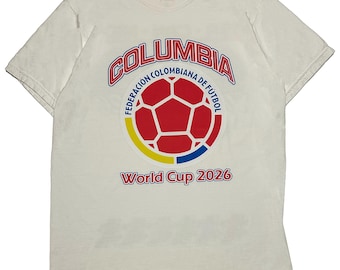 Vintage Colombia World Cup 2026 Graphic T-Shirt