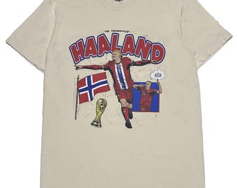 Erling Haaland Norway Graphic T-Shirt Vintage