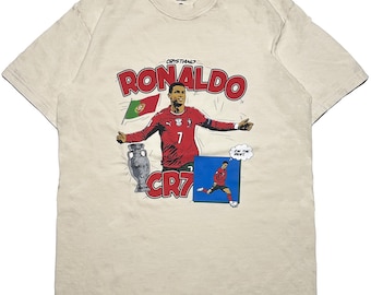 Cristiano Ronaldo Portugal Graphic T-Shirt Vintage