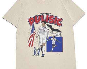 Christian Pulisic America Graphic T-Shirt Vintage