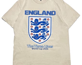 Vintage England World Cup 2026 Graphic T-Shirt