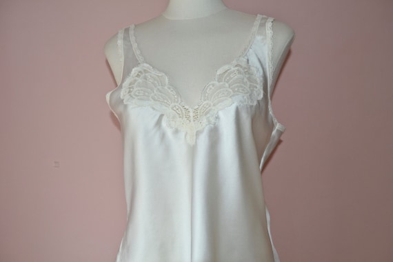 ivory satin camisole