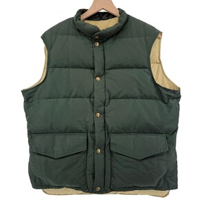 Woolrich Down Vest - Etsy