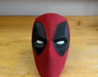 Deadpool Helmet Cosplay 3D Printed