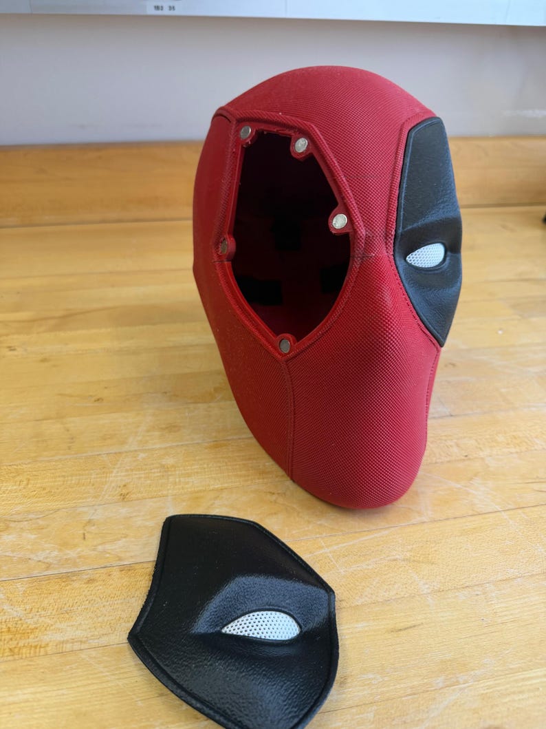 Deadpool Helmet Cosplay 3D Printed image 3