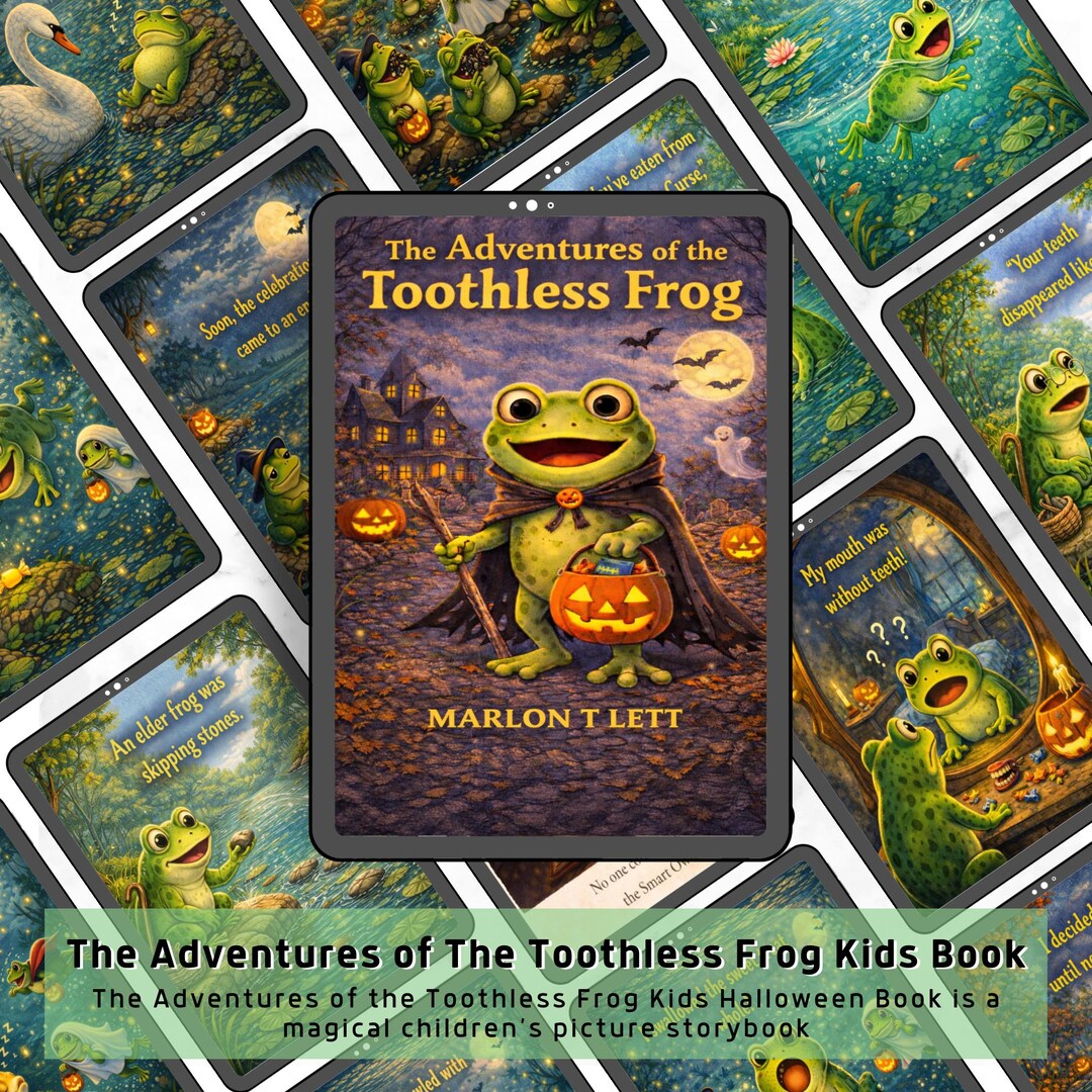 Toth Less Kids The Adventures of the Toothless Frog Kids Book: Children’s Picture ...