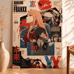 Darling in the Franxx Poster - Etsy
