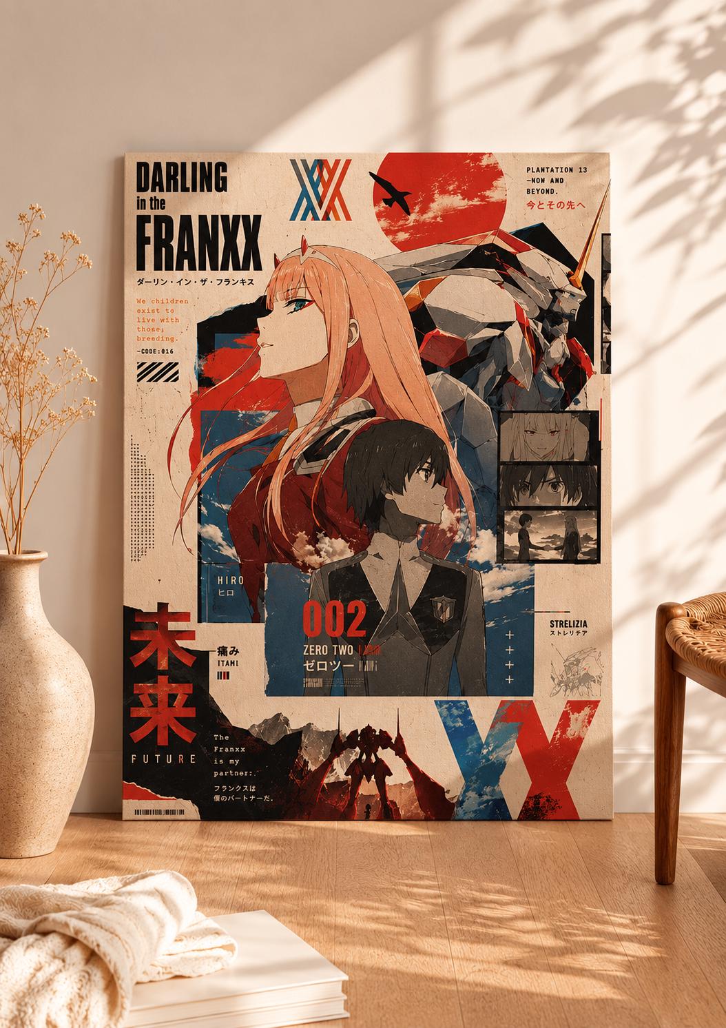 Darling in the Franxx Poster - Etsy