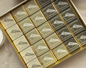 Custom Logo Milk Chocolate Favors, Corporate Event Branded Treats