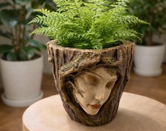3D gedruckte Naturgöttin Vase, Aquarium Dekor 35