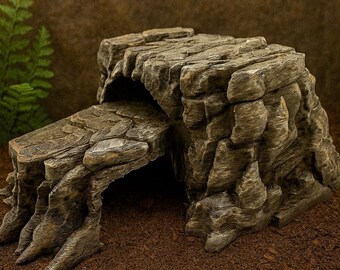 Strata Rock, Root Grotto & Racine Mangrove Aquarium Decor 48