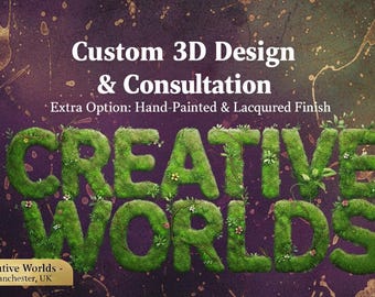 プロによる手描きとラッカー仕上げ - 水槽の装飾に最適なカスタムカラーアドオン