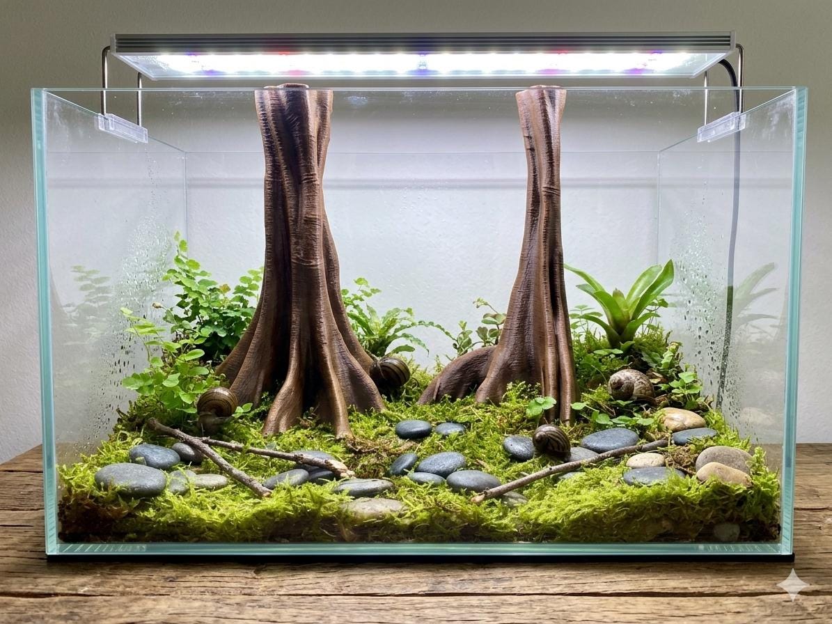 Aquarium baumstamm - Etsy.de