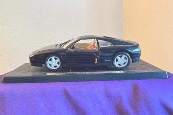 Maisto Ferrari 348 Ts Model Car -- 9258-11C - Etsy