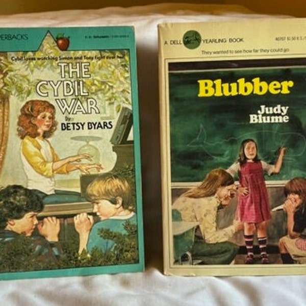 Youth:  (2 books)  The Cybil War; Blubber  --  8280-GBR