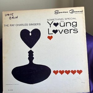 Vinyl Record:  The Ray Charles Singers, &quot;Something Special for Young Lovers&quot; -- 9752K/FBM