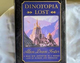 Fiction Book:  Dinotopia Lost (vintage)  --  331-GBR