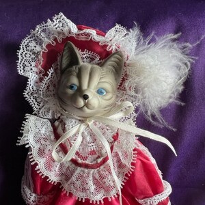 Cat Doll Porcelain 8112 COD2 Etsy