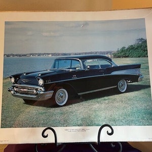 1957 Chevy Poster, 20&quot; x 16&quot;  --  9119-GBR