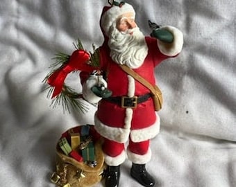 Ornament, Santa's Visit, Hallmark Keepsake -- 6536-GBR