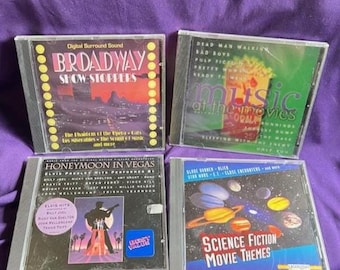 Movie Music CDs: Broadway, Sci-Fi, and More (Vintage) - SBR