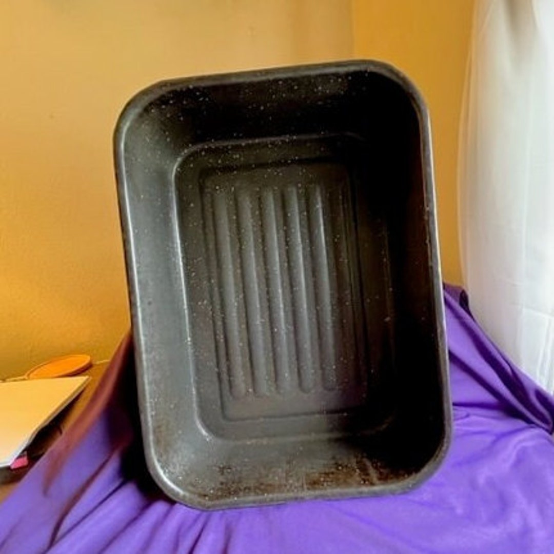Graniteware Roasting Pan, 161/2 X 12 7769GBR Etsy