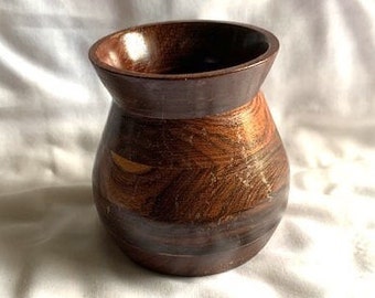 Wood Vase-- 4425--1A