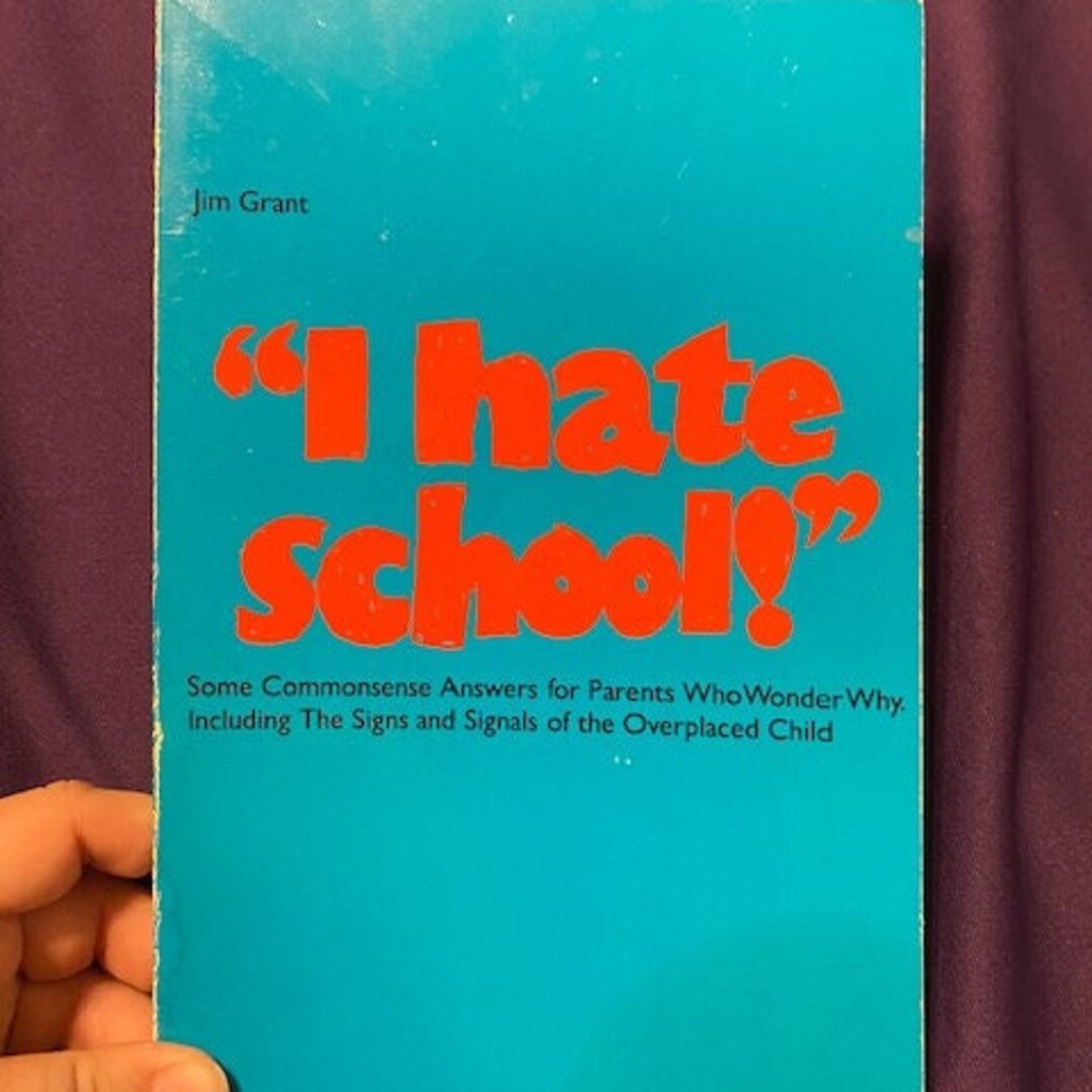 Nonfiction: i Hate School 5938-GBR - Etsy