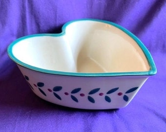 Heart Shaped Candy/Potpourri Bowl  --  8454-2C