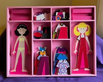 Melissa & Doug Magnetic Dress-Up Doll Set, (47 pieces) -- 7995-COD2